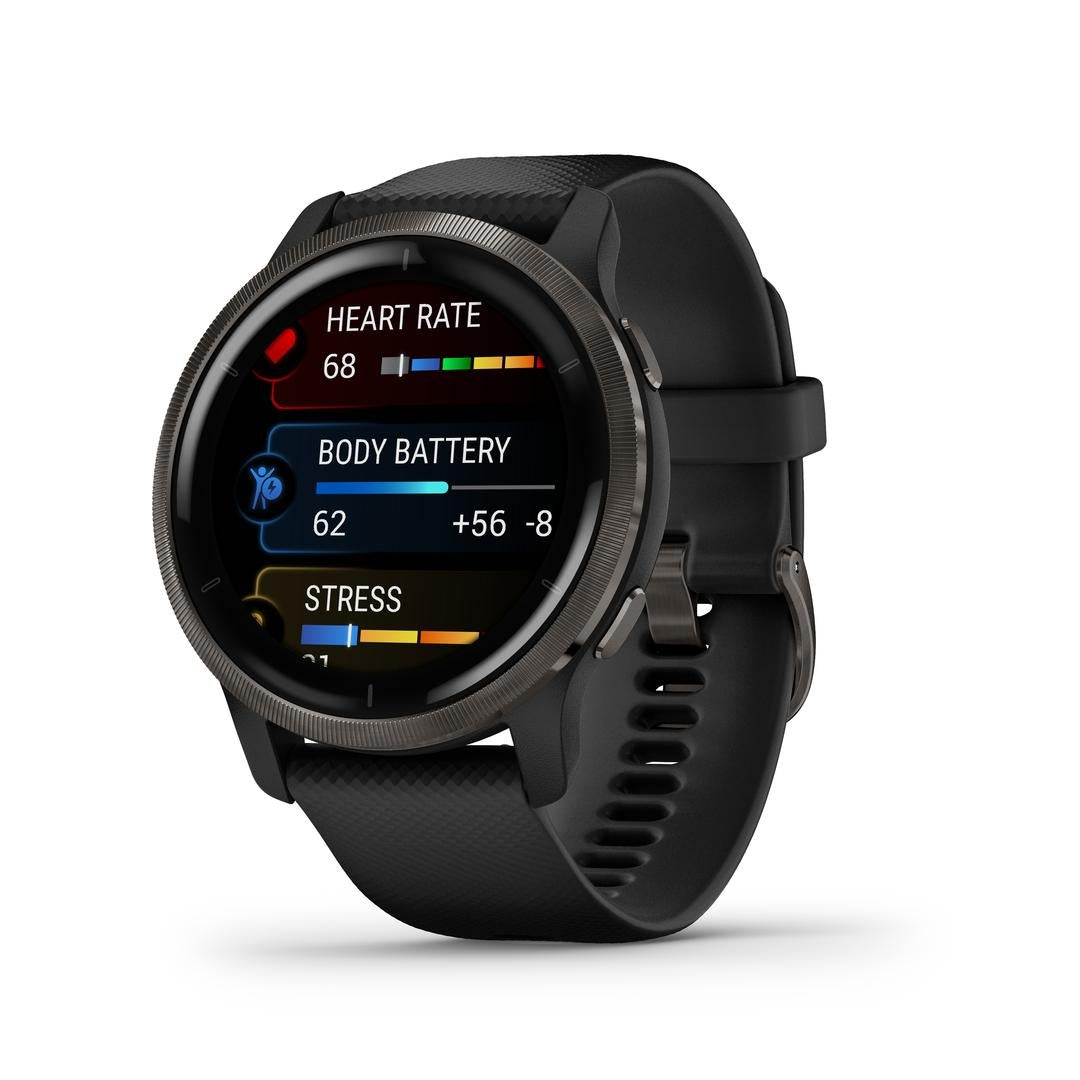 Orë e mençur Garmin Venu 2 45mm - Zezë