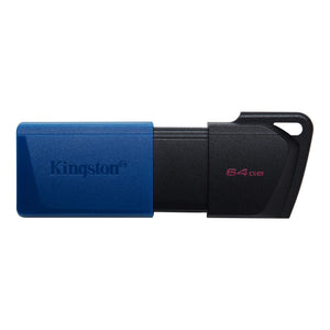 USB Kingston DataTraveler Exodia M DTXM 64 GB USB 3.2 (Gen 1) Type A Flash Drive - Black, Blue