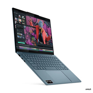 Lenovo NB Yoga Slim 7 14AKP10, AMD Ryzen AI 7 350, 14" 2.8K WQXGA+, OLED, 120Hz32GB LPDDR5x-7500, 1TB SSD M.2  NVMe, Tidal Teal
