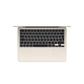 Laptop Apple MacBook Air 13.6 -inch M4, 10-core CPU, 8-core GPU, 16GB RAM, 256GB SSD - Starlight (Used)