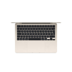 Laptop Apple MacBook Air 13.6 -inch M4, 10-core CPU, 8-core GPU, 16GB RAM, 256GB SSD - Starlight (Used)