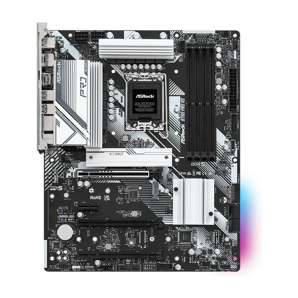 Pllakë Amë ASRock B760 Pro RS LGA1700 - Bardhë