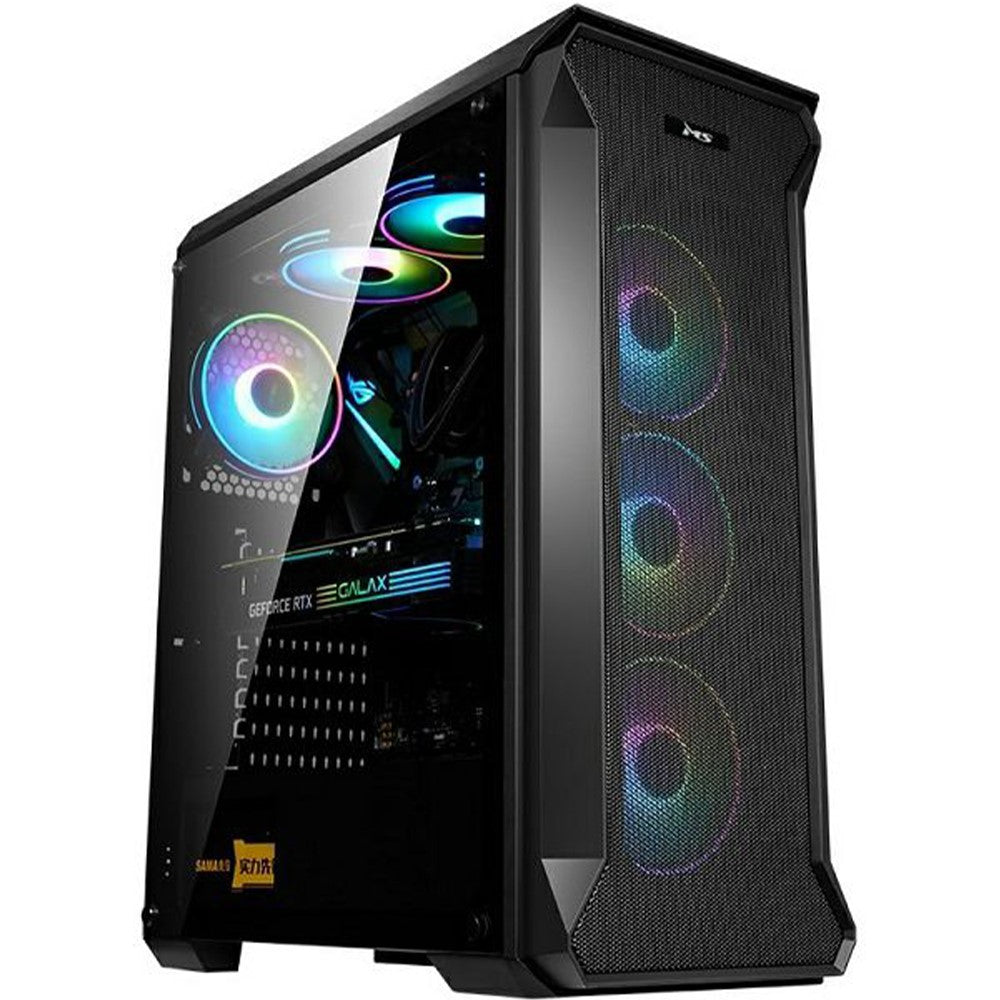 Kompjuter Build GAMING PC Black Wind - AMD Ryzen 7 5700x, 16GB Ram DDR4, NVIDIA GeForce RTX 3060 12GB, 512GB SSD NVMe M.2