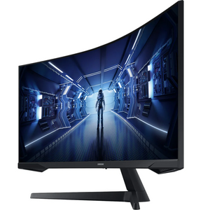 Gaming, Monitor Samsung Odyssey G5 Curved LC34G55TWWPXEN, WQHD, 34-inch, 165Hz, 1ms, HDMI, DisplayPort