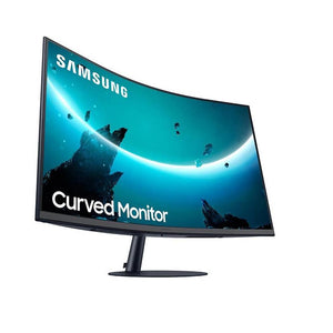 Monitor Samsung LC27T550FDRXEN, FHD 27-inch, Curved, 75Hz, 4ms, HDMI, VGA
