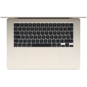 Laptop Apple MacBook Air 15.3 -inch M4, 10-core CPU, 10-core GPU, 24GB RAM, 512GB SSD - Starlight