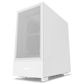 Case NZXT H5 Flow Matte White, Tempered Glass, Mid Tower