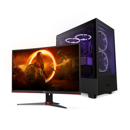 PC Build Gaming Bundle Power, Intel i9 12900KS, 16GB DDR5, Nvidia RTX 4060 8GB, 512GB SSD