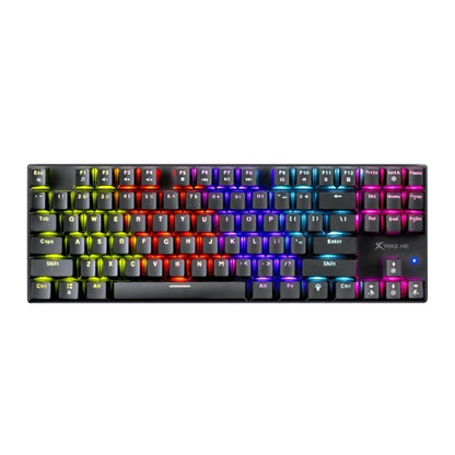 Tastierë XTRIKE ME GK-989 Gaming Wired Keyboard TKL Black